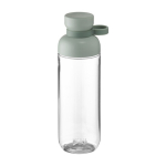 Transparante plastic fles met tritan en handgreep 700ml Mepal kleur groen