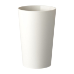 Plastic koffiebeker bestand tegen hoge temperaturen 300ml kleur wit