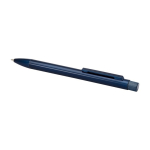 Gerecyclede messing pen met ijzeren clip en zwarte inkt kleur blauw tweede weergave