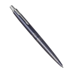 Metalen pen met blauwe inkt Parker Jotter SE Global Icons kleur blauw derde weergave