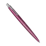 Metalen pen met blauwe inkt Parker Jotter SE Global Icons kleur roze derde weergave