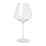 Set van twee elegante wijnglazen met brede basis 680ml kleur doorzichtig tweede weergave voorkant