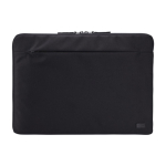 Gerecyclede polyester laptophoes, Case Logic Invigo 15,6 inch kleur zwart tweede weergave voorkant