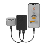 Powerbank met snelle lading, 2 poorten en FastCharge 5.000 mAh kleur zwart tweede weergave