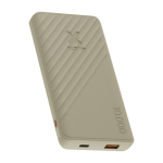 Powerbank met snelle lading en FastCharge-technologie 10.000 mAh kleur zand