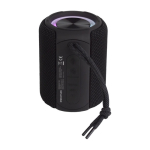 Waterbestendige speaker IPX5 met handsfreefunctie 6W Prixton Beat Box kleur zwart derde weergave achterkant