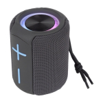 Waterbestendige speaker IPX5 met handsfreefunctie 6W Prixton Beat Box kleur grijs