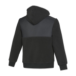 Unisex sherpa-jas van gerecycled polyester Elevate NXT derde weergave achterkant