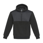 Unisex sherpa-jas van gerecycled polyester Elevate NXT tweede weergave voorkant