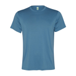 Sportshirt van gerecycled polyester voor mannen 100 g/m2 Roly kleur pastel blauw