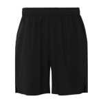 Unisex sportshorts van gerecycled polyester 100 g/m2 Roly kleur zwart