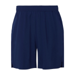 Unisex sportshorts van gerecycled polyester 100 g/m2 Roly kleur marineblauw