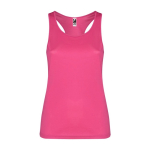 Technisch sportvest voor vrouwen van 140 g/m2 Roly kleur fuchsia