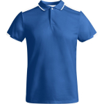 Polyester poloshirt met korte mouwen voor heren, 140 g/m², Roly kleur koningsblauw