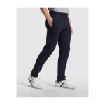 Regular fit broek van katoen en polyester, unisex 280 g/m2 Roly kleur zwart luxe weergave 2