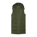 Gevoerde thermische bodywarmer met capuchon voor vrouwen Roly kleur miliair groen