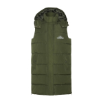 Gevoerde thermische bodywarmer met capuchon voor vrouwen Roly kleur miliair groen