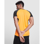 Unisex sportshirt met korte mouwen van polyester, 140 g/m², Roly kleur oranje luxe weergave