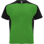 Unisex sportshirt met korte mouwen van polyester, 140 g/m², Roly kleur donkergroen