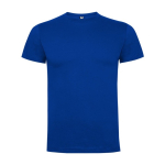 Katoenen T-shirt met korte mouwen voor mannen 165 g/m2 Roly kleur blauw