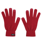 Touchscreen-handschoenen van zacht RPET polyester, one-size kleur rood  negende weergave