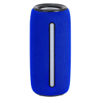 Draadloze speaker met multikleurige lichtband in het midden 10W kleur blauw  negende weergave