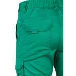 Unisex werkbroek met logo, van polyester 240 g/m² Velilla kleur groen zesde weergave