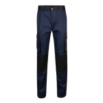 Werkbroek van keperstof, van katoen en polyester 240 g/m² Velilla kleur blauw tweede weergave