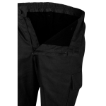 Werkbroek van katoen en polyester, reflecterend 210 g/m² Velilla kleur zwart zevende weergave