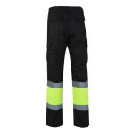 Werkbroek met zakken, van katoen en polyester 210 g/m² Velilla kleur zwart