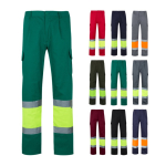 Werkbroek met zakken, van katoen en polyester 210 g/m² Velilla diverse kleuren