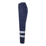 Werkbroek van keperstof, van polyester 200 g/m² Velilla kleur blauw derde weergave