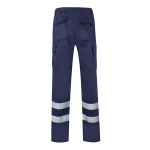 Werkbroek van keperstof, van polyester 200 g/m² Velilla kleur blauw