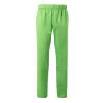 Unisex werkbroek van katoen en polyester, 190 g/m² Velilla kleur limoen groen