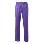 Unisex werkbroek van katoen en polyester, 190 g/m² Velilla kleur lila