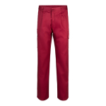 Unisex werkbroek met meerdere zakken bedrukken 200 g/m² Velilla kleur bordeaux tweede weergave