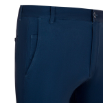 Unisex chino werkbroek, elastisch materiaal 260 g/m² Velilla kleur marineblauw vijfde weergave