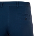 Unisex chino werkbroek, elastisch materiaal 260 g/m² Velilla kleur marineblauw zesde weergave