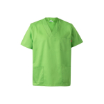 Tuniek van keperstof, polyester en katoen 190 g/m² Velilla kleur limoen groen