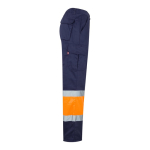 Werkbroek van keperstof, van polyester 210 g/m² Velilla kleur oranje vierde weergave