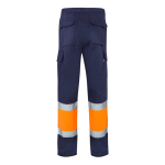 Unisex werkbroek van polyester en katoen 210 g/m² Velilla kleur oranje