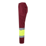 Unisex werkbroek van polyester en katoen 210 g/m² Velilla derde weergave