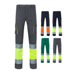 Werkbroek van katoen en polyester, zichtbaar 240 g/m² Velilla diverse kleuren