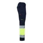 Werkbroek met logo, elastisch, tweekleurig 240 g/m² Velilla kleur geel vierde weergave