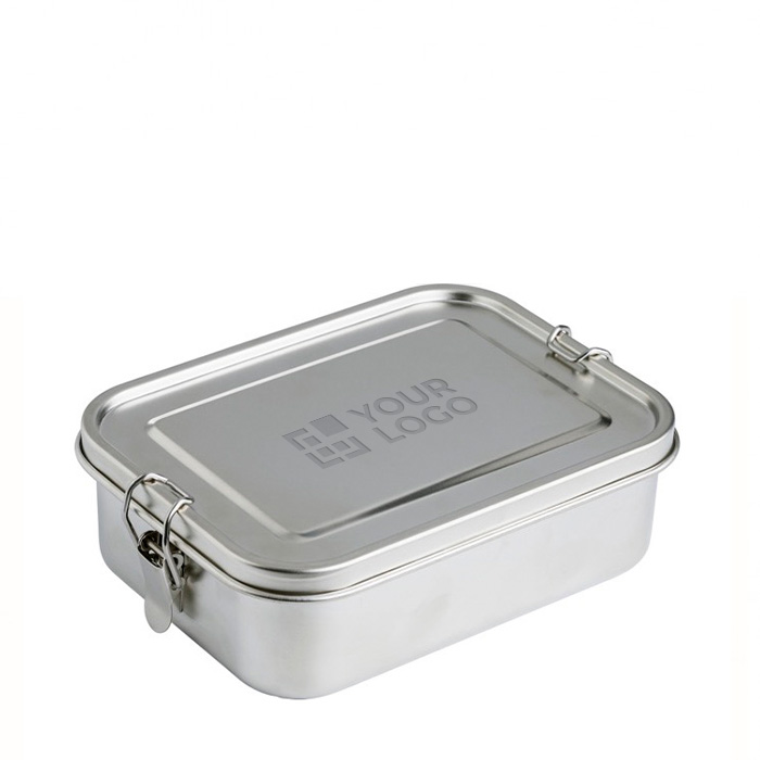 Lunchbox met afscheider 1,2L Inox Space