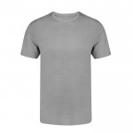Unisex T-shirt van 100% gekamd katoen Ring Spun 160 g/m2 kleur grijs  negende weergave
