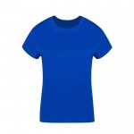 Dames T-shirt van 100% gekamd katoen Ring Spun 160 g/m2 kleur blauw  negende weergave