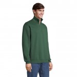 Katoenen en polyester sweatshirt met 1/4 rits SOL'S Conrad 280 g/m2 derde foto weergave