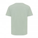 Dames T-shirt van gerecycled katoen, slim fit, 160 g/m2 Iqoniq kleur olijfgroen tweede weergave