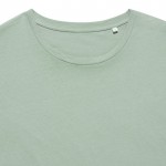 Dames T-shirt van gerecycled katoen, slim fit, 160 g/m2 Iqoniq kleur olijfgroen derde weergave